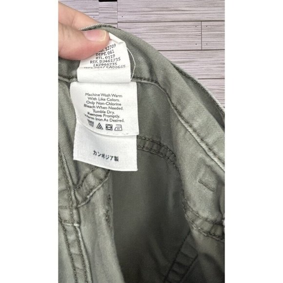 Eddie Bauer Womens Green Mercer‎ Fit Mid Rise Straight Leg Pants Size 12 - Picture 5 of 9